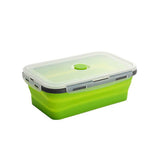 lunch box compactable télescopique Vert 350 ML Tendances-cuisine.fr