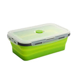lunch box compactable télescopique Vert 500 ML Tendances-cuisine.fr