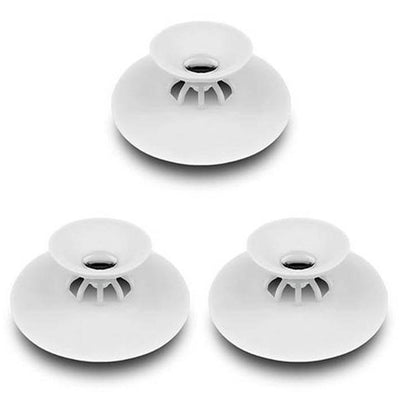 Bouchon d'Évacuation Filtrant Évier de Cuisine Blanc 3 pieces - Tendances-cuisine.fr