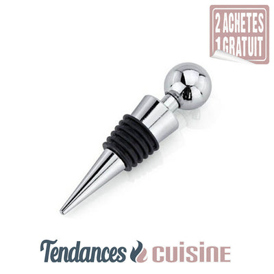Bouchon de Vin Inox en vente sur Tendances-cuisine.fr