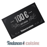 Carte cadeaux 100 € - tendances-cuisine.fr