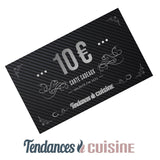 Carte cadeaux 10 € - tendances-cuisine.fr