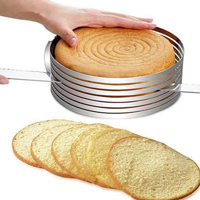 Cercle Tranche Gâteaux Inox au meilleur prix sur Tendances-cuisine.fr