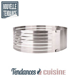 Cercle Tranche Gâteaux Inox en vente sur Tendances-cuisine.fr