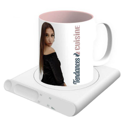 Chauffe Tasse à Café USB Premium Blanc