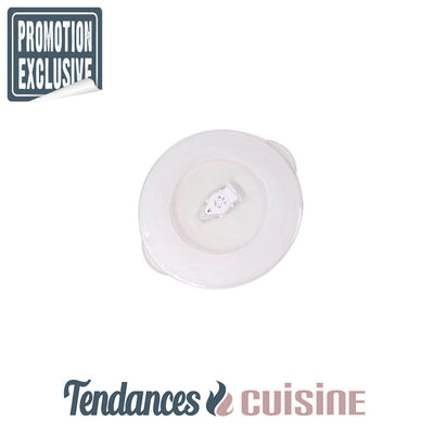 Couvercle De Conservation Sous Vide d'Air 13 CM blanc vendu sur Tendances-cuisine.fr