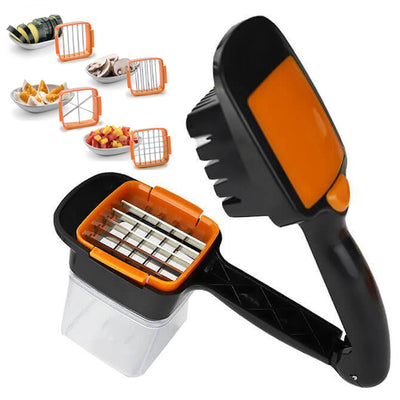 Découpeur Multifonction 5 en 1 orange en vente sur Tendances-cuisine.fr