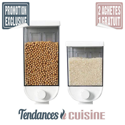 Distributeur Mural Automatique de Fruits Secs - Féculents - Céréales