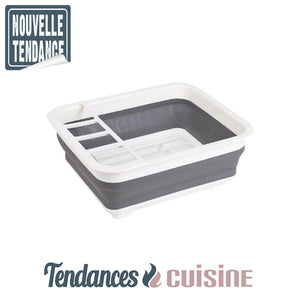 Égouttoir à Vaisselle Pliable Compactable en vente sur Tendances-cuisine.fr