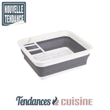 Égouttoir à Vaisselle Pliable Compactable en vente sur Tendances-cuisine.fr