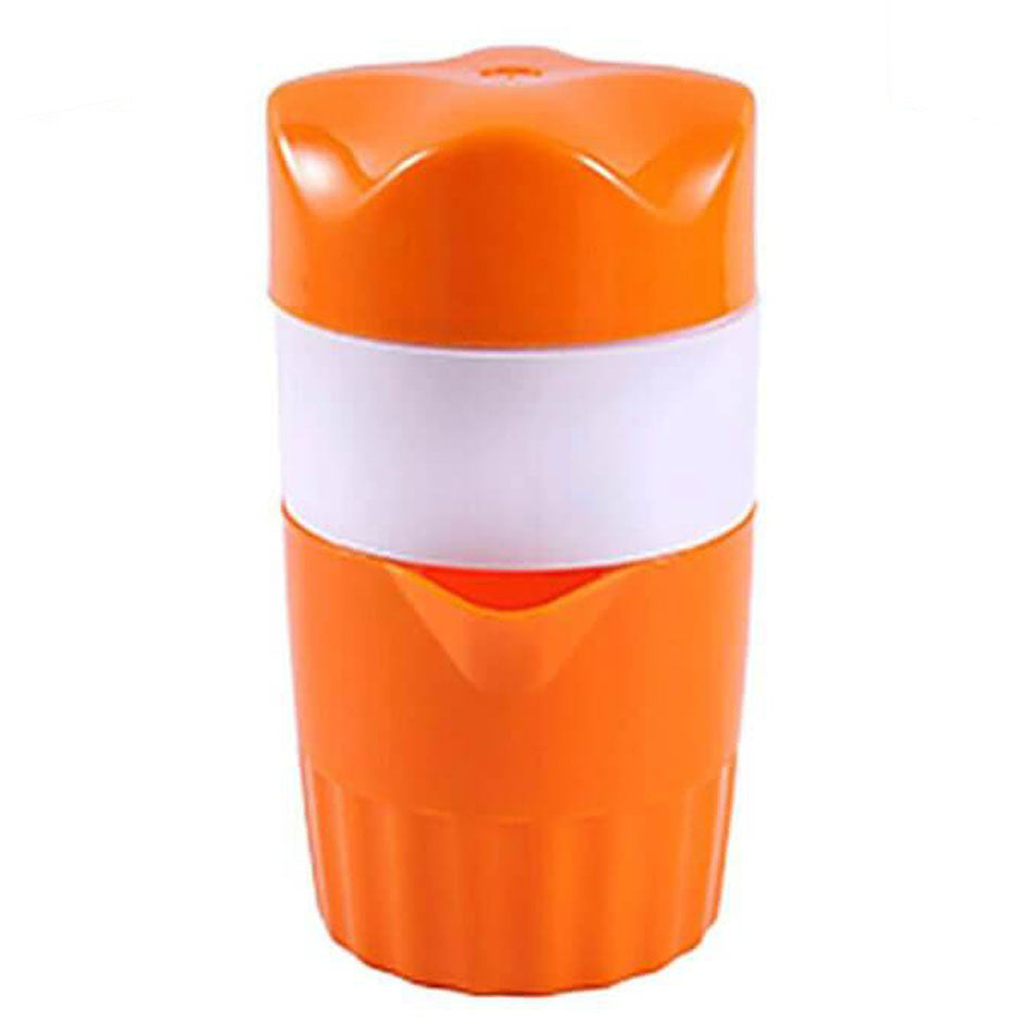 Extracteur De Jus Manuel Orange En Acier Inox + 2 Éplucheurs – Presse-Agrumes Avec Récipient, Facile à Nettoyer
