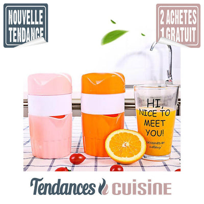 Extracteur de Jus Presse Agrumes Manuel - Tendances-cuisine.fr