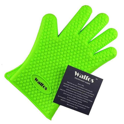Gants Anti chaleur Vert Tendances-cuisine.fr