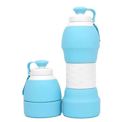 Gourde Compactable 580 ML Bleu Tendances-cuisine.fr