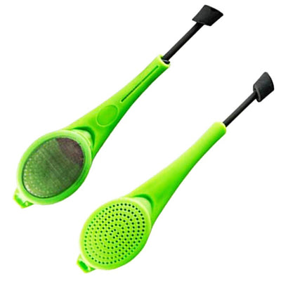 Infuseur Pressoir De Thé silicone vert en vente sur Tendances-cuisine.fr