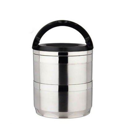 Lunch Box Bento Premium en Acier Inoxydable 2 Compartiments