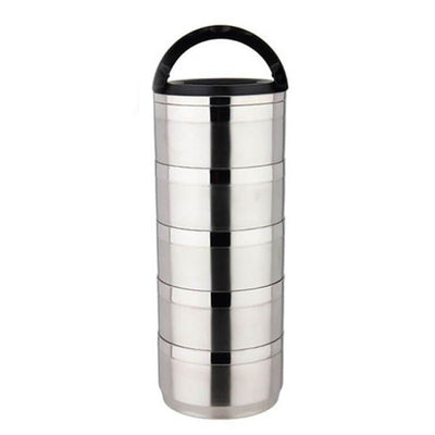 Lunch Box Bento Premium en Acier Inoxydable 5 Compartiments