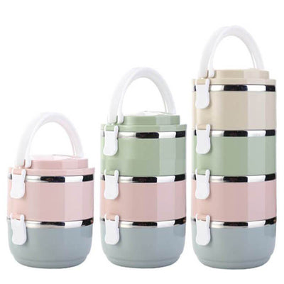 Lunch Box Japonaise Bento Multi Compartiments Isotherme 4 versions - Tendances-cuisine.fr
