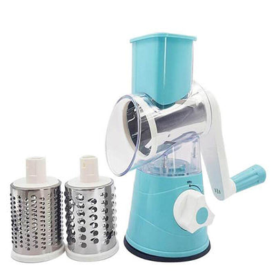 Mandoline à légumes manuel Multifonction bleu Tendances-cuisine.fr