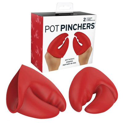 Maniques Pinces de Crabe en Silicone Anti-chaleur Lot de 2 - Tendances-cuisine.fr