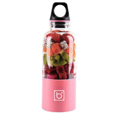 Mini mixer Fruits USB 500 ml Rose Tendances-cuisine.fr