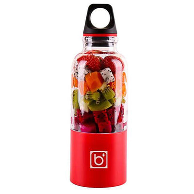 Mini mixer Fruits USB 500 ml Rouge Tendances-cuisine.fr