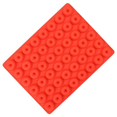 Moule 48 Mini Donuts Rouge en Silicone - Tendances-cuisine.fr