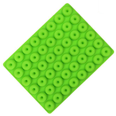 Moule 48 Mini Donuts Vert en Silicone - Tendances-cuisine.fr