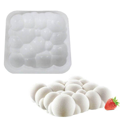 Moule à Gâteaux 3D Silicone Motif Nuage 3D - Tendances-cuisine.fr