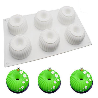 Moule à Gâteaux 3D Silicone Motif Sphère 3D - Tendances-cuisine.fr