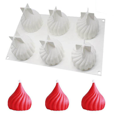 Moule à Gâteaux 3D Silicone Motif Torsade 3D - Tendances-cuisine.fr