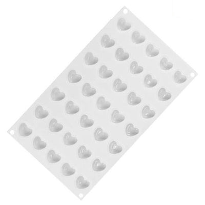 Moule à gâteau en silicone  petits cœurs Tendances-cuisine.fr