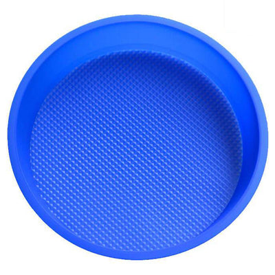 Moule à gâteau en silicone rond Bleu Tendances-cuisine.fr