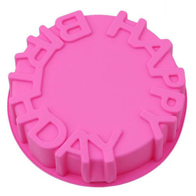 Moule à gâteaux en Silicone Happy Birthday - Tendances-cuisine.fr