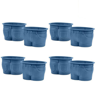 Moule à gâteaux en silicone Jeans Minions Lot de 8 Tendances-cuisine.fr
