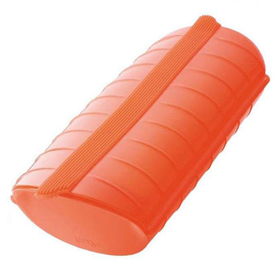 Moule cuiseur à vapeur silicone orange Tendances-cuisine.fr