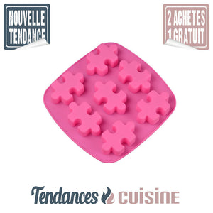 Moule Silicone Puzzle 9 Pièces - Tendances-cuisine.fr