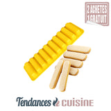 Moule 10 biscuits doigts silicone démonstration du produit - Tendances-cuisine.fr