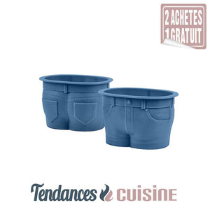 Moule à gâteaux en silicone Jeans A en ventes sur Tendances-cuisine.fr
