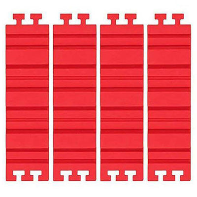 Moules 4 pièces rouge Tendances-cuisine.fr