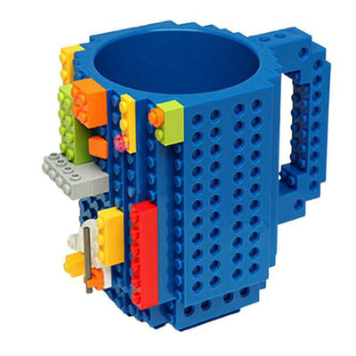 Mug Construction Briques Lego Bleu - Tendances-cuisine.fr