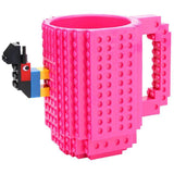 Mug Construction Briques Lego Rose - Tendances-cuisine.fr