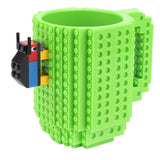Mug Construction Briques Lego Vert - Tendances-cuisine.fr