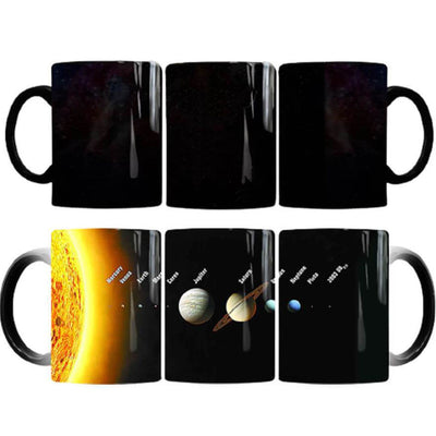 Mug Magique Thermo Réactif Galaxie en Céramique - tendances-cuisine.fr