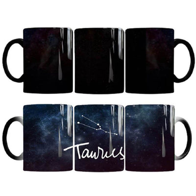 Mug Magique Thermo Réactif Signes Astrologique Taureau - Tendances-cuisine.fr