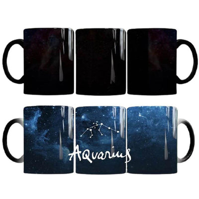 Mug Magique Thermo Réactif Signes Astrologique Verseau - Tendances-cuisine.fr