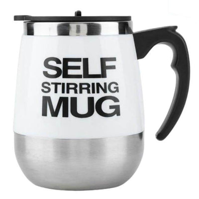 Mug Mélangeur Automatique 500 Ml Blanc - Tendances-cuisine.fr