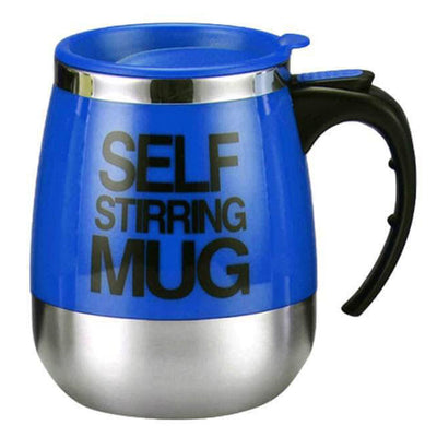 Mug Mélangeur Automatique 500 Ml Bleu - Tendances-cuisine.fr