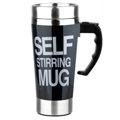 Mug Mélangeur Automatique 500 Ml Noir - Tendances-cuisine.fr