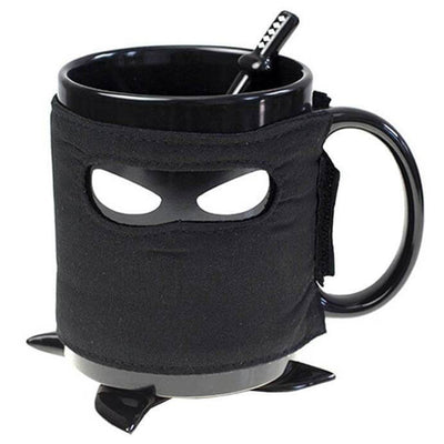 Mug Ninja Sous Tasse Shuriken Cuillère Katana - Tendances-cuisine.fr
